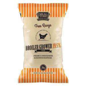 Meal Time Free Range Broiler Grower 19.5% Pellets - Poultry Feed