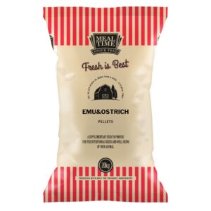 Meal Time Fresh is Best Emu & Ostrich Pellets