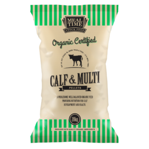 Meal Time Organic Certified Calf & Multi Pellets